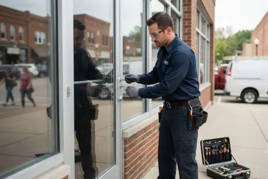 commercial lockout service
